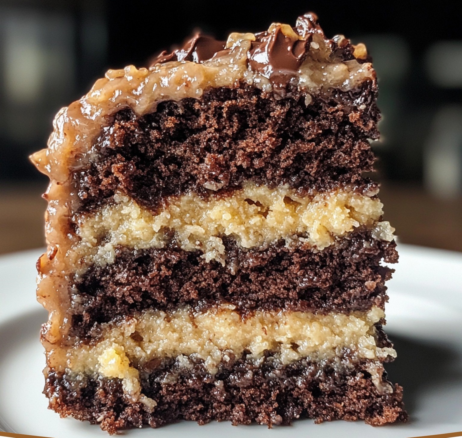 Classic German Chocolate Cake