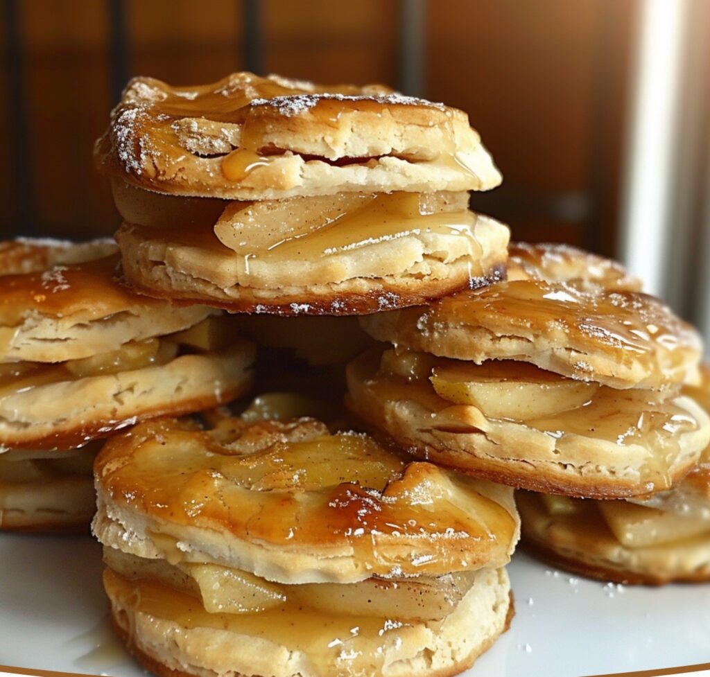 Apple Cinnamon Biscuit Bites finished dish