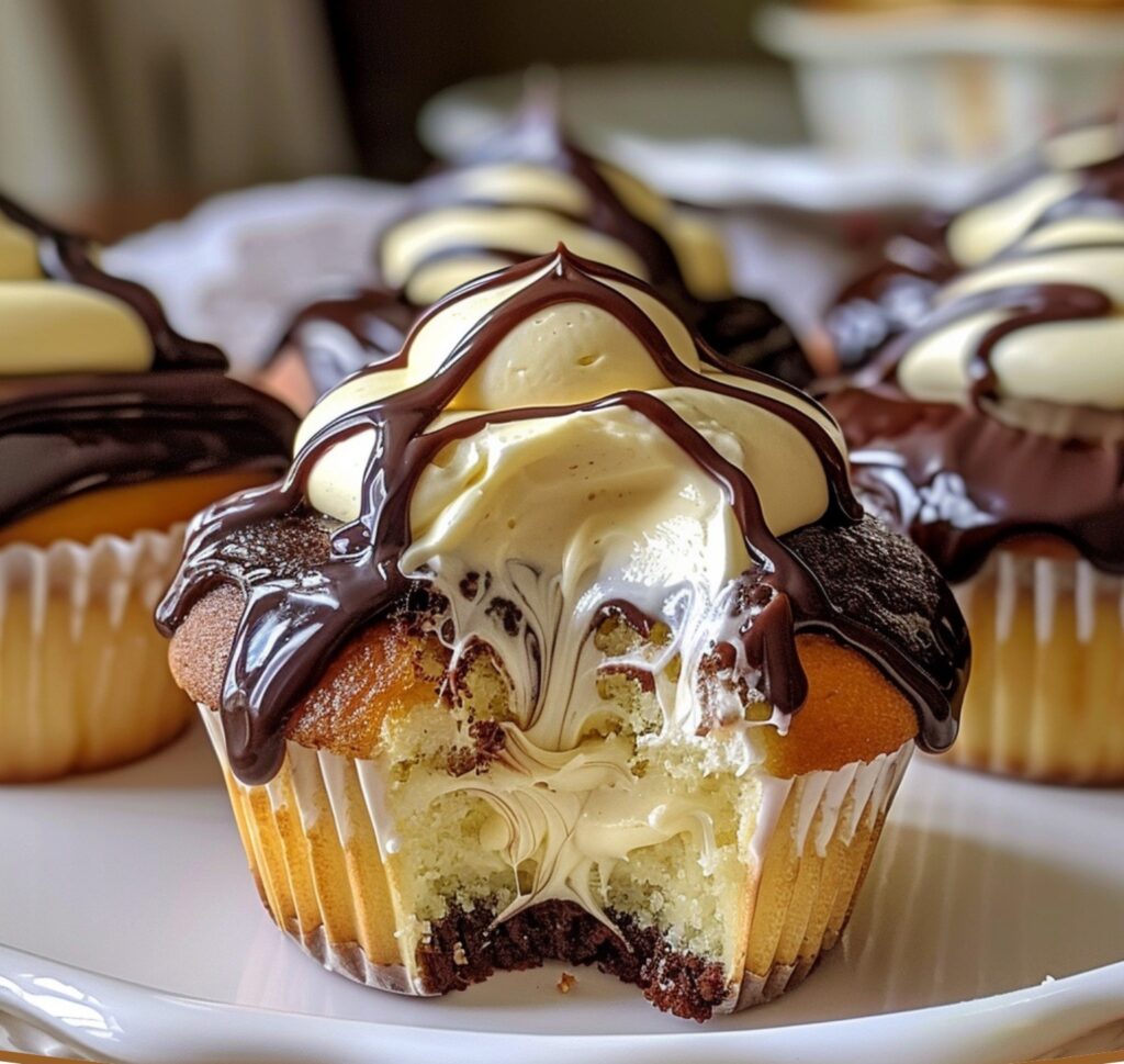 Boston Cream Cupcakes Recipe