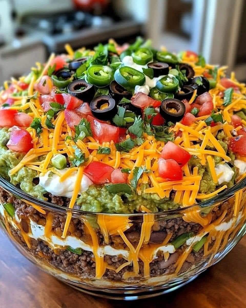 Classic Layered Taco Dip