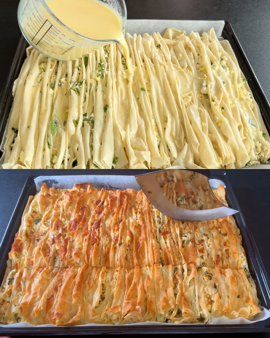 Feta Cheese and Herb Phyllo Pie