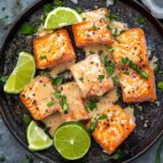 Spicy Bang Bang Salmon Bites with Creamy Chili Sauce Spicy Bang Bang Salmon Bites with Creamy Chili Sauce