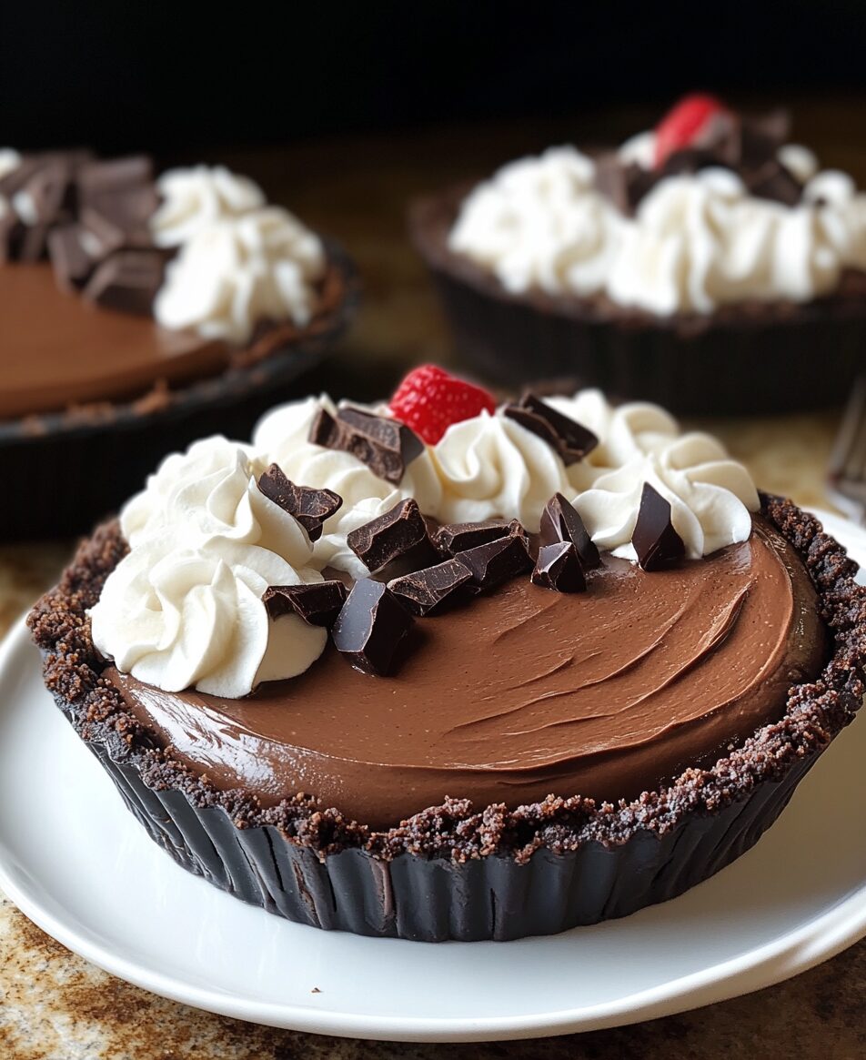 Decadent Chocolate Silk Pie: A Velvety Slice of Heaven