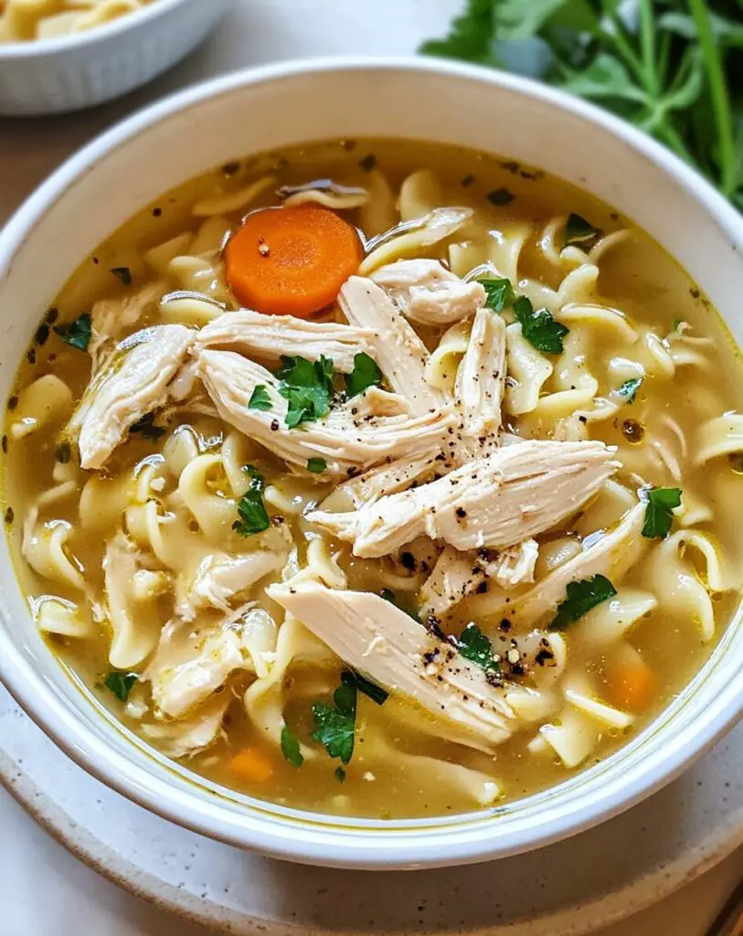 Homemade Chicken Noodle Soup: A Classic Comfort Food