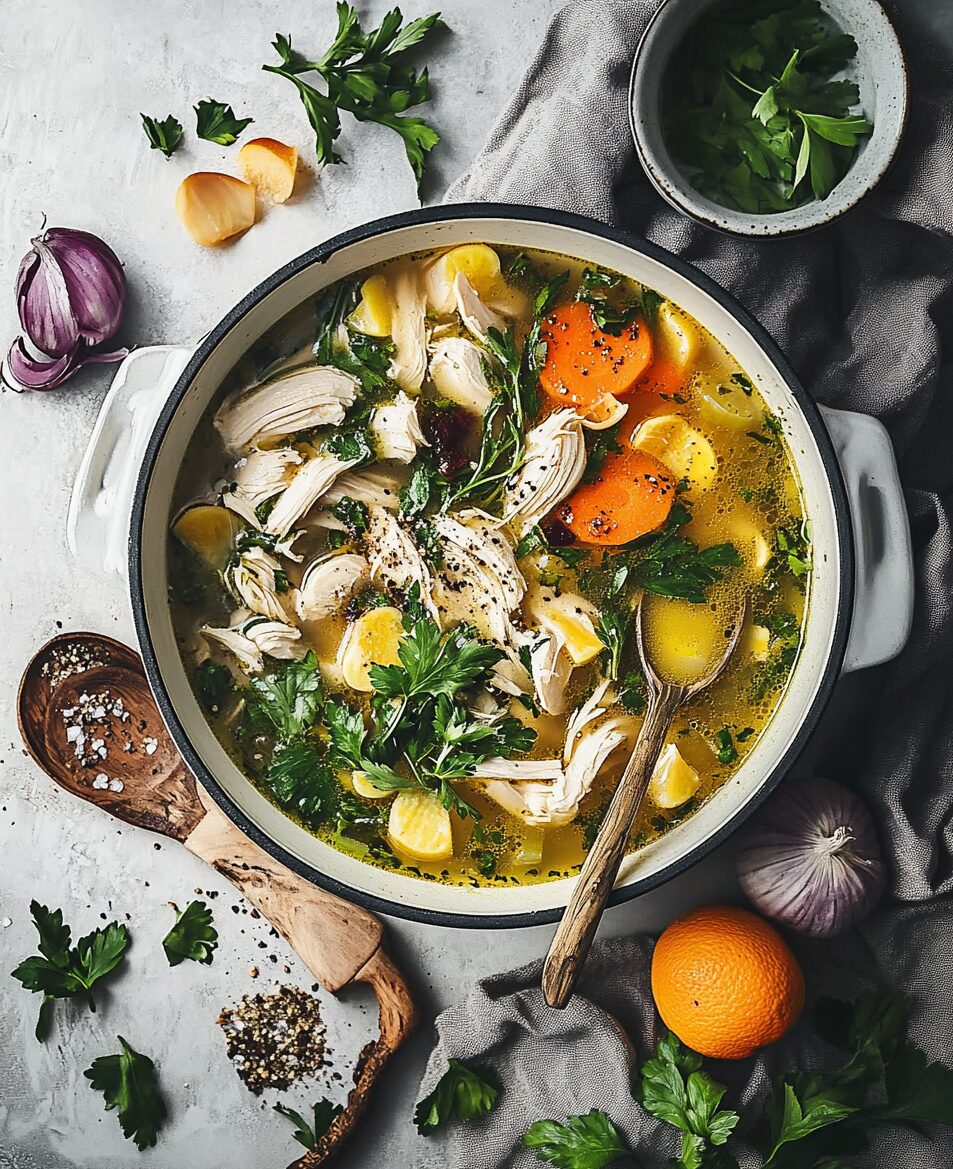 Classic Homemade Chicken Soup: A Nourishing, Soul-Warming Comfort Food