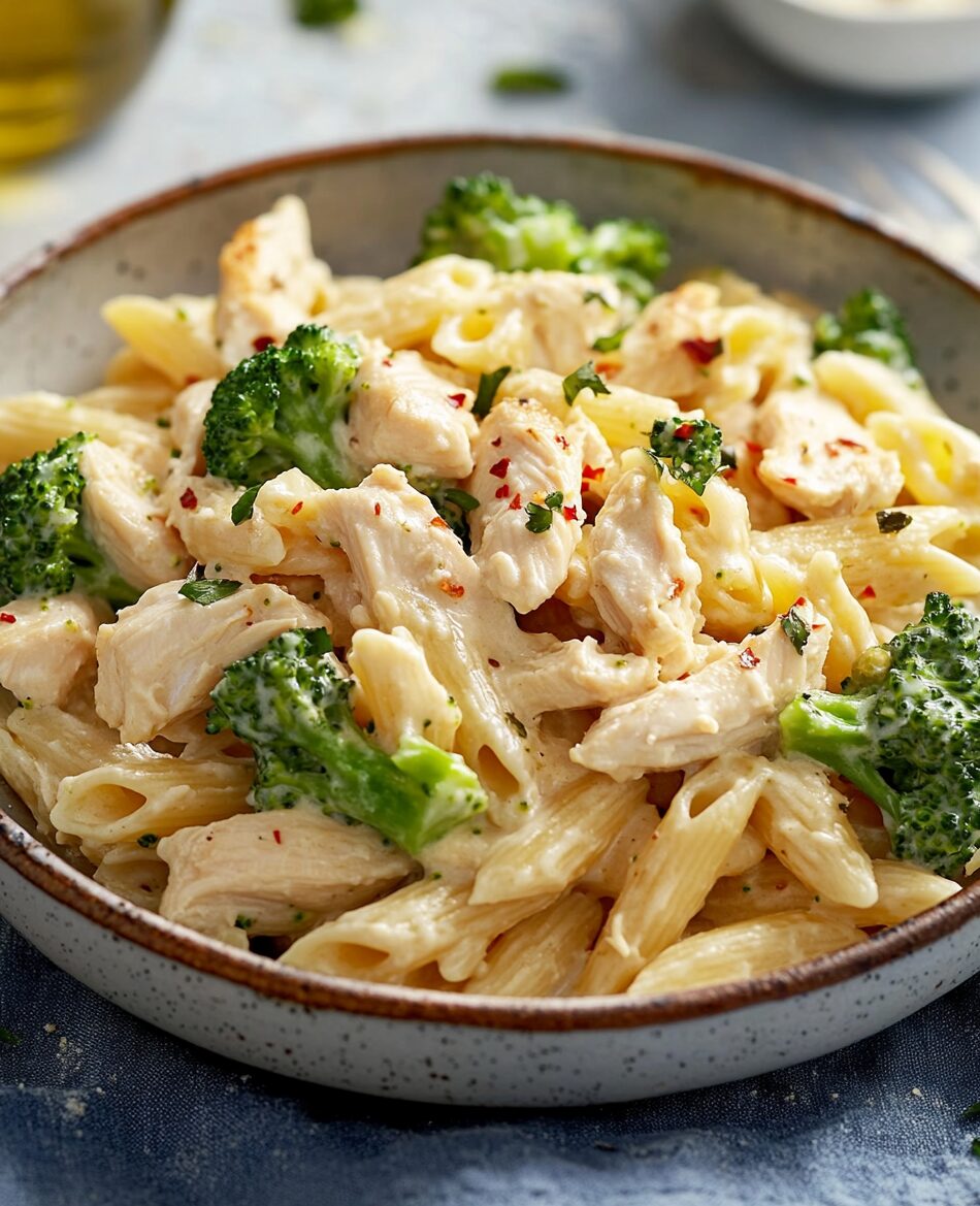 Creamy Chicken and Broccoli Pasta – A Perfect One-Pot Meal
