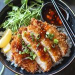 Crispy Tonkatsu: Japanese Pork Cutlet Perfection with Savory Sauce Crispy Tonkatsu: Japanese Pork Cutlet Perfection with Savory Sauce