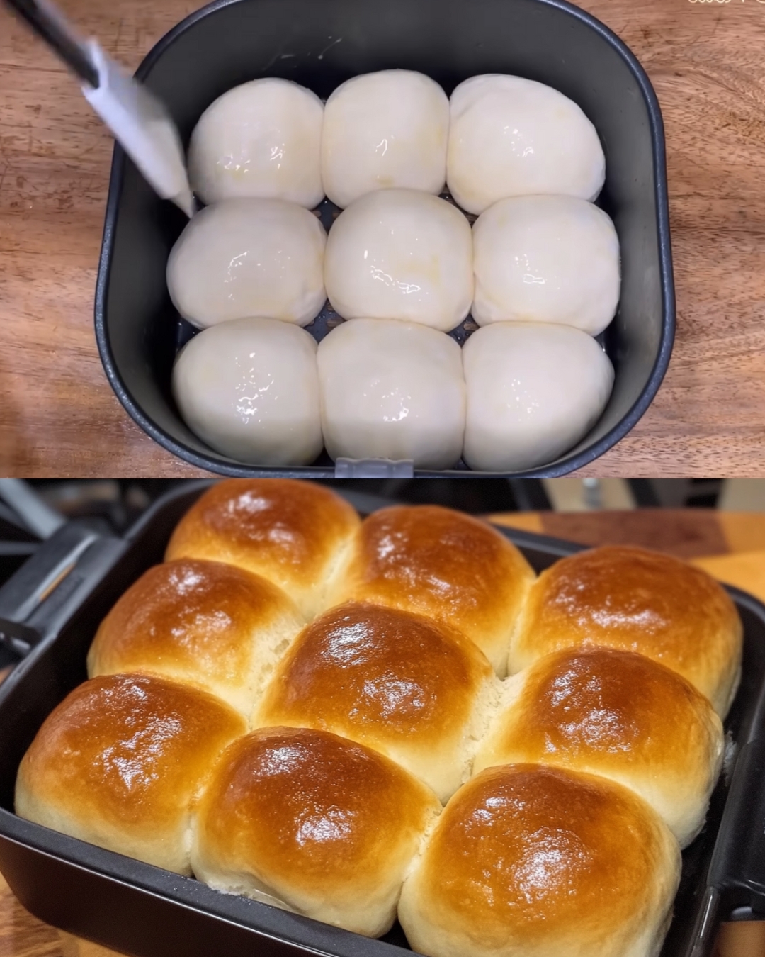 Air Fryer Buns Recipe