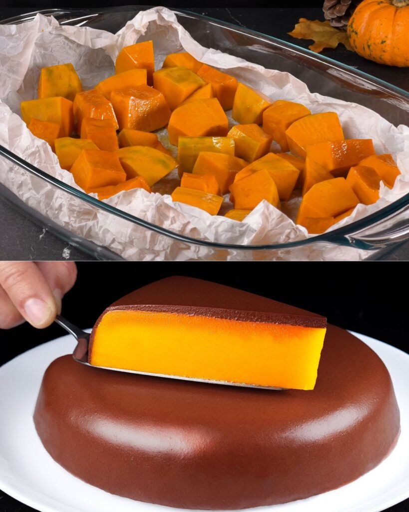 Chocolate Pumpkin Mousse Dessert