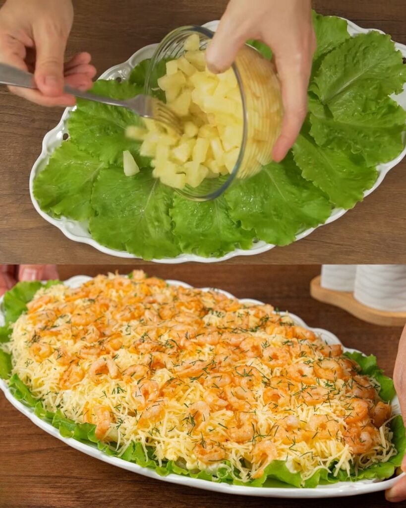 Shrimp Salad with Pineapple: A Tropical Twist to Elegance