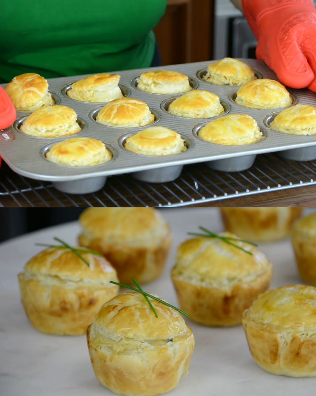 Creamy Chicken Puff Pastries: A Timeless Delight