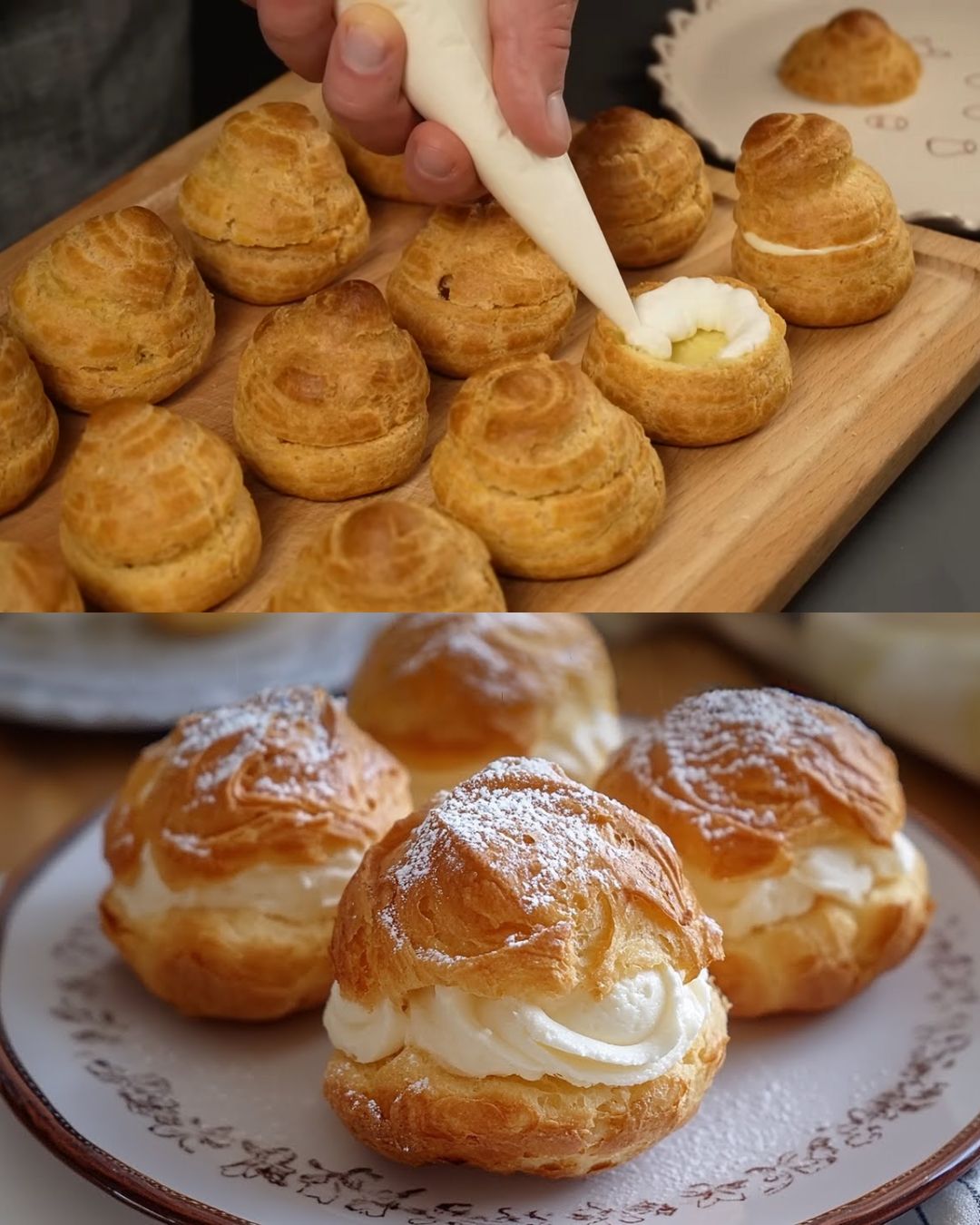 Classic Cream Puffs with Custard Filling: A Timeless Dessert
