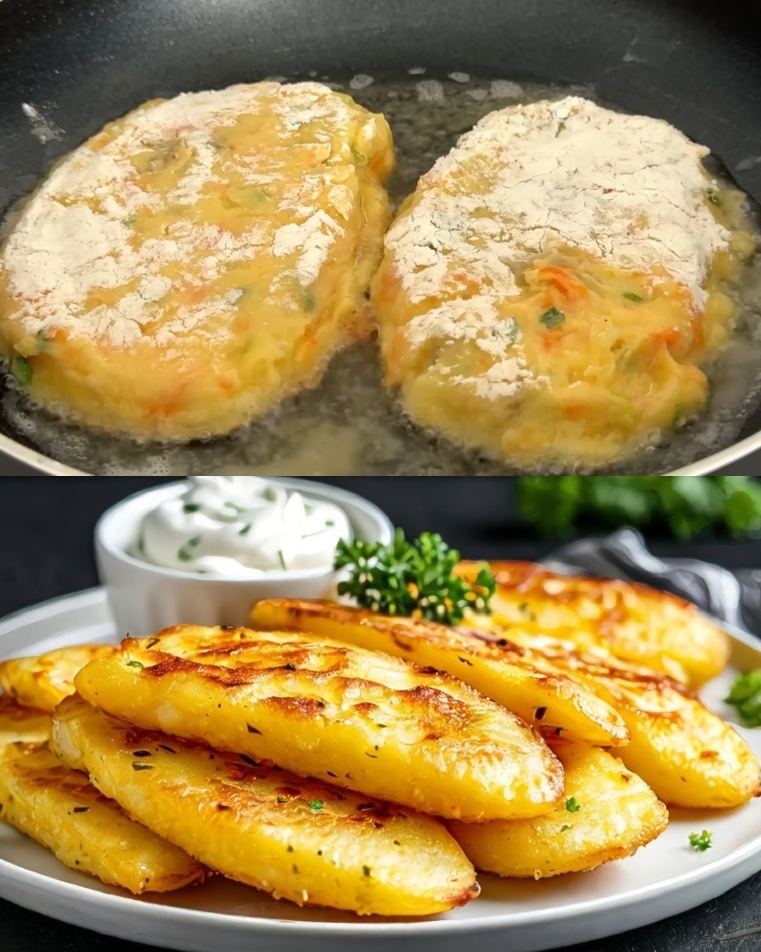 Creamy Potato and Chicken Casserole with Sour Cream Sauce