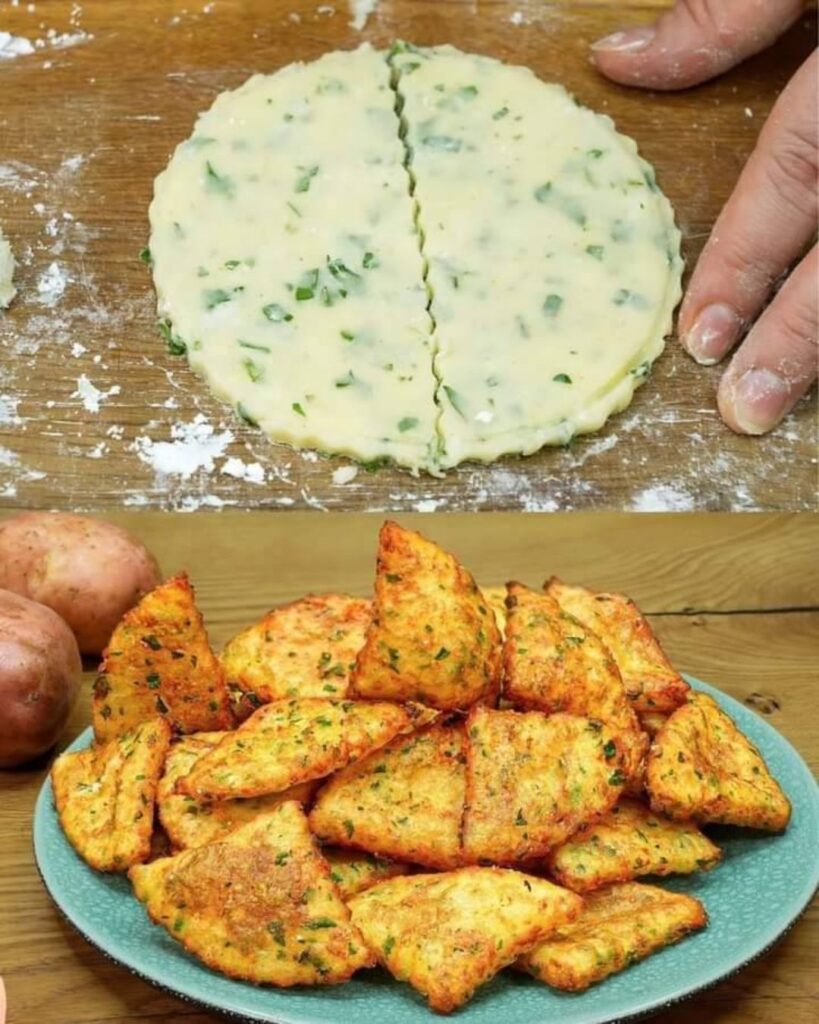 Cheesy Potato Balls with Garlic Yogurt Dipping Sauce