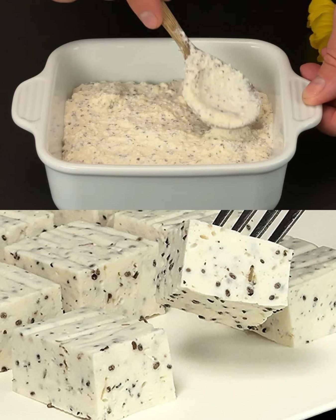 Homemade Fresh Cheese with Herb Infusion