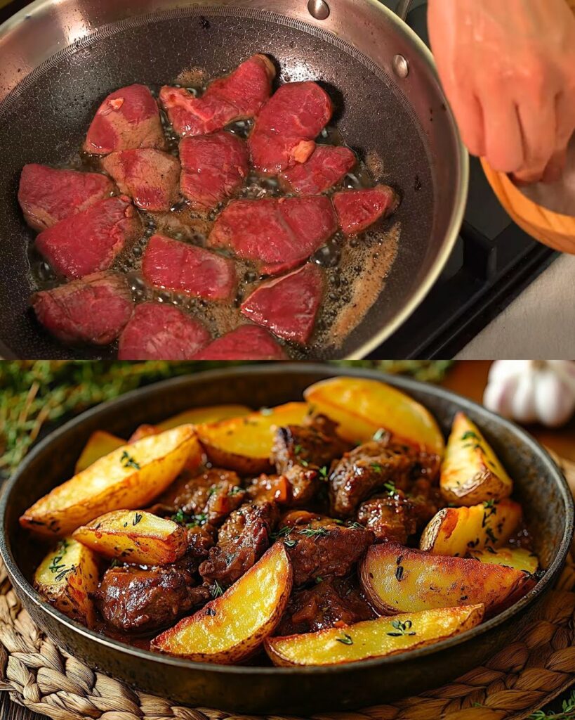 Savory Beef and Potato Stir-Fry: A Timeless Comfort Dish