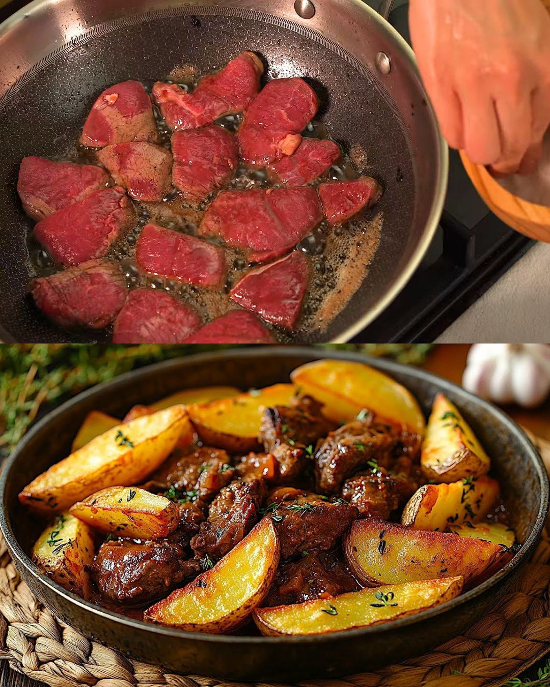 Savory Beef and Potato Stir-Fry: A Timeless Comfort Dish