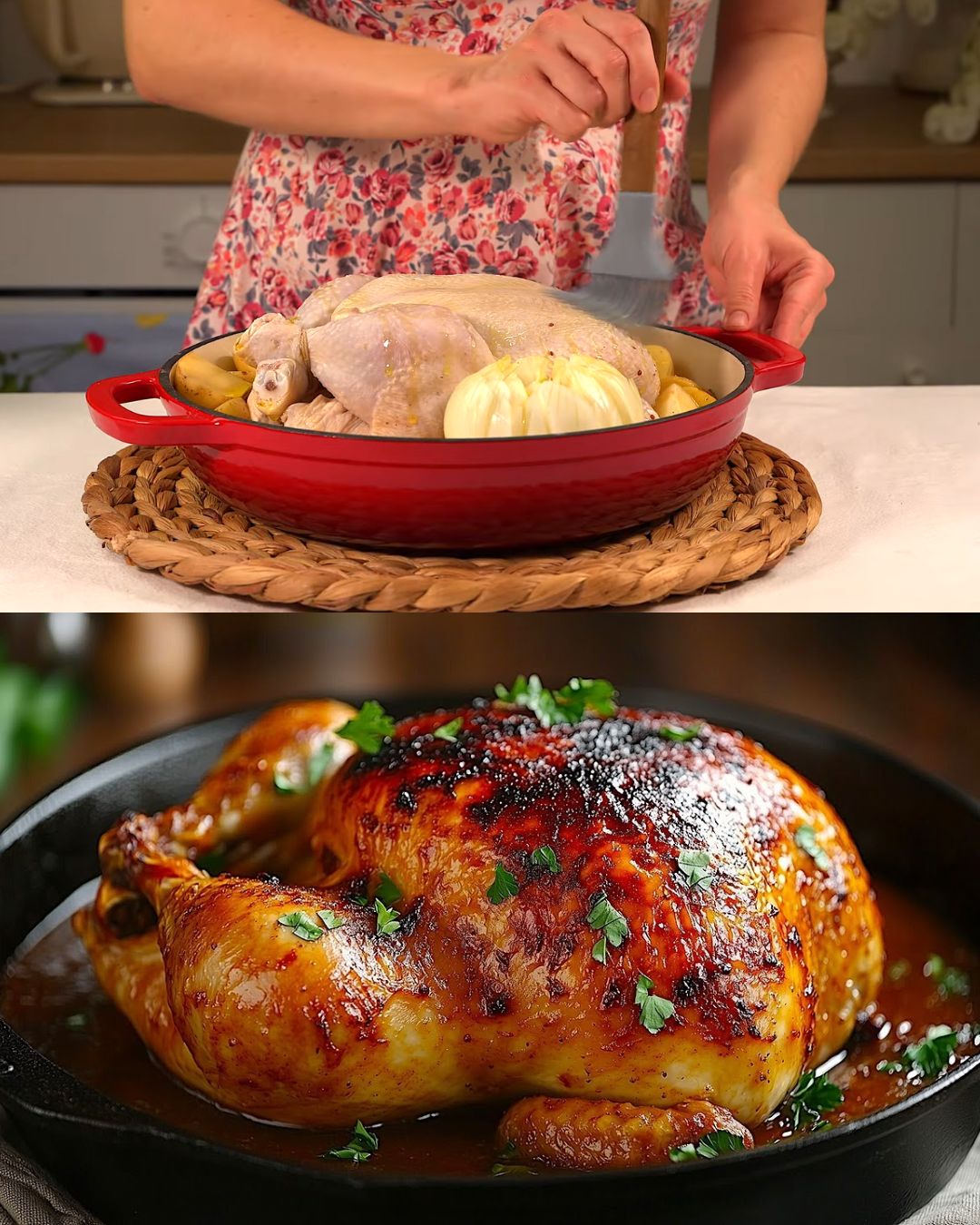 Perfectly Marinated Roast Chicken: A Crispy, Flavorful Classic