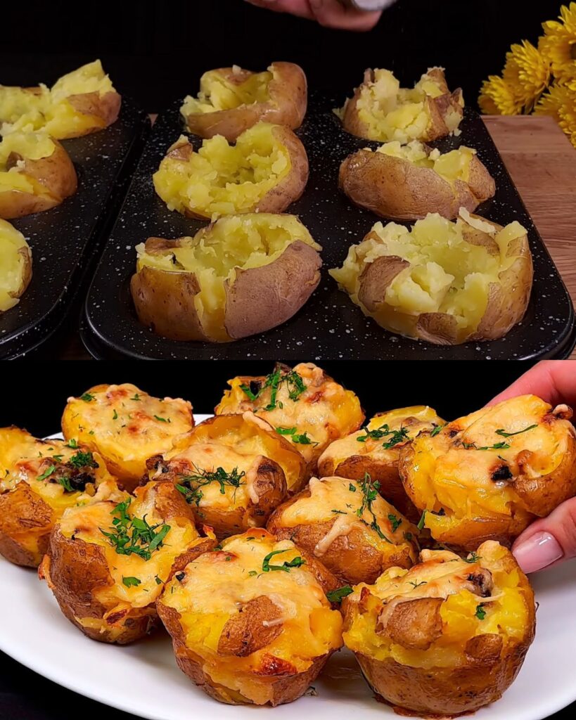 Potato Trio Feast: Cheesy Casserole, Garlic Tomato Sauce, and Vegetable Potato Bake