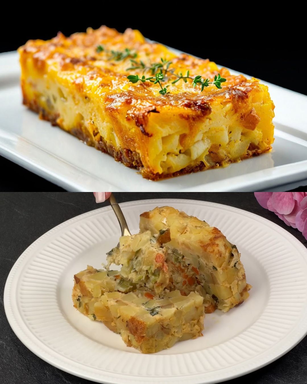 Mediterranean Vegetable and Cheese Frittata
