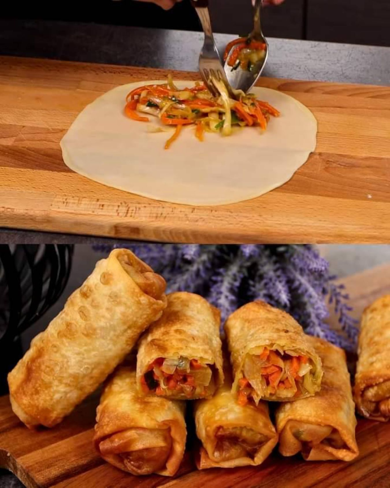Crispy Vegetable Spring Rolls