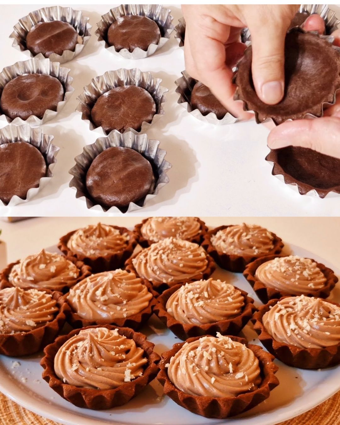 Chocolate Tart with Velvety Dark Chocolate Cream Filling
