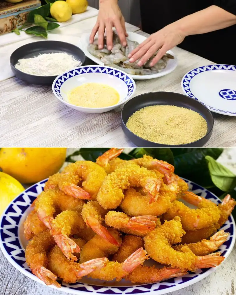 Crispy Prawns with Two Dipping Sauces