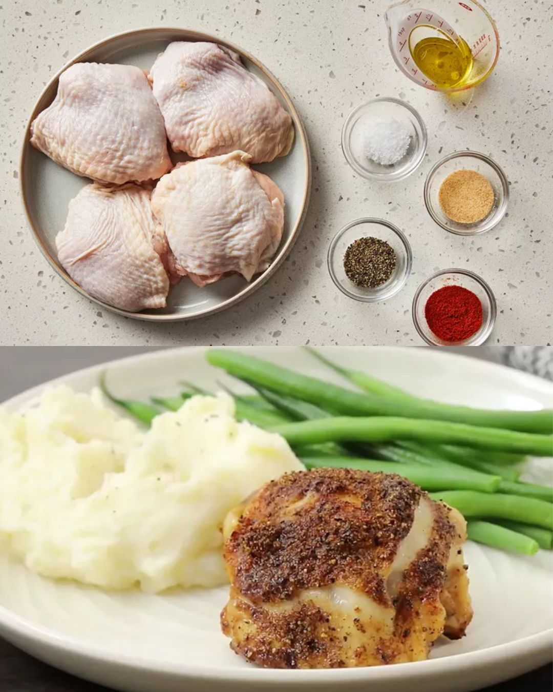 Smoky Skillet Chicken Thighs