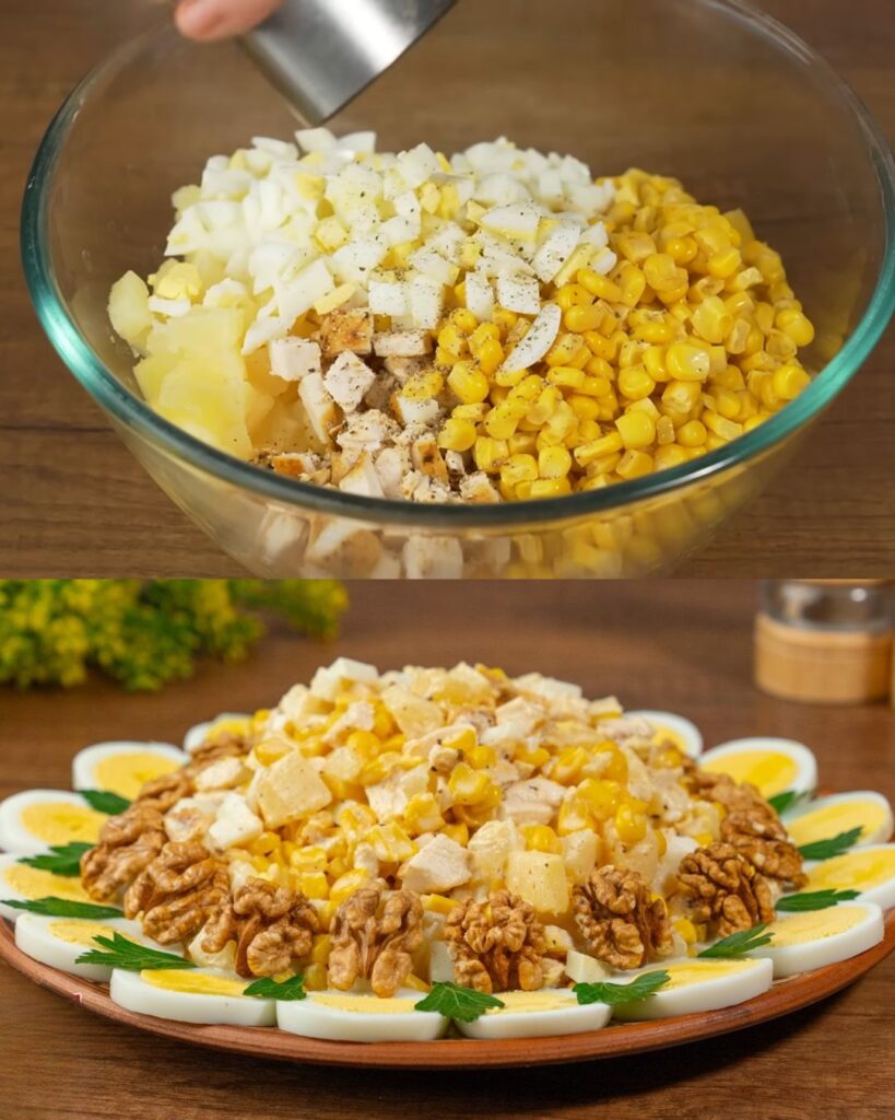 Salad "Tropical Island"