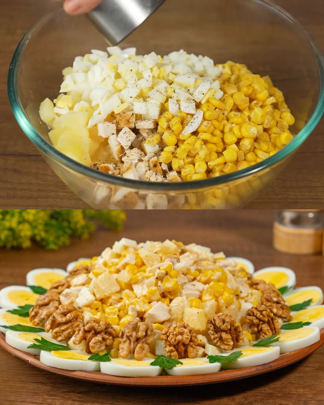 Salad "Tropical Island"
