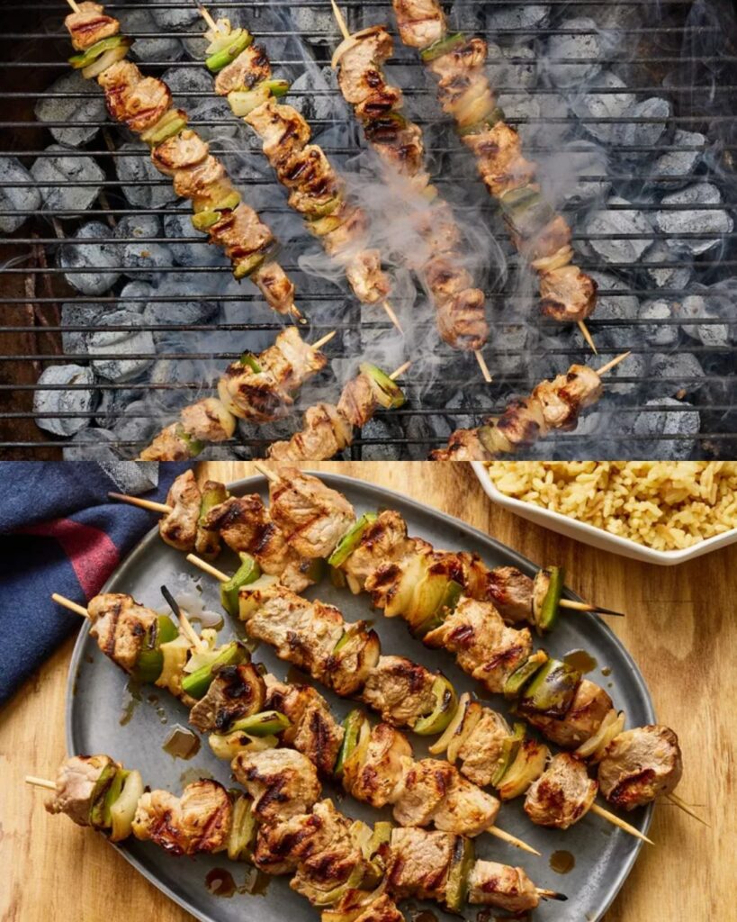 Grilled Pork Skewers: A Perfectly Flavorful and Tender Delight