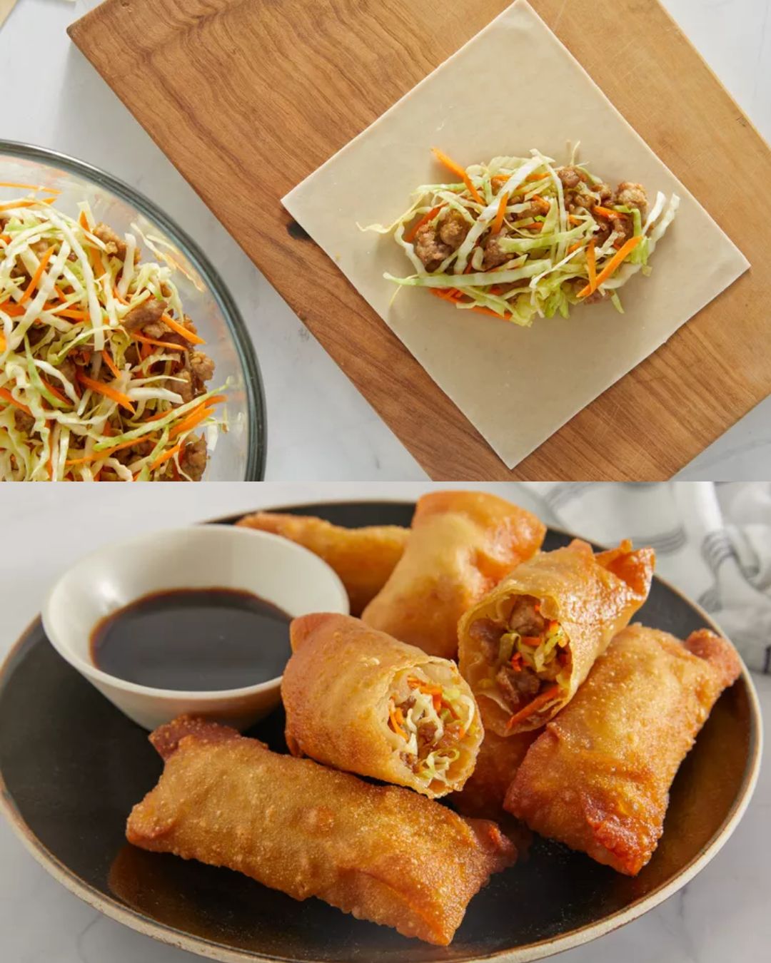 Classic Crispy Pork Egg Rolls