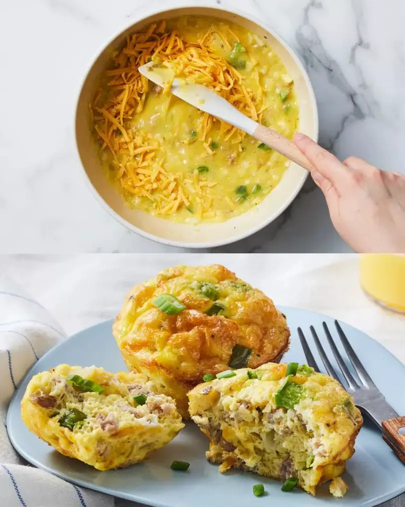 Cheesy Sausage and Egg Breakfast Skillet