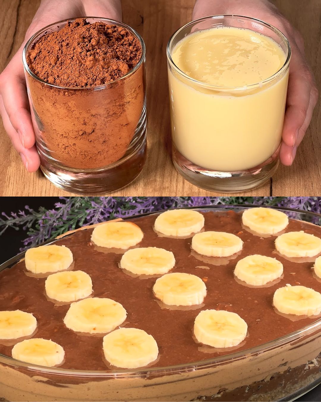 Decadent No-Bake Banana Chocolate Walnut Cake