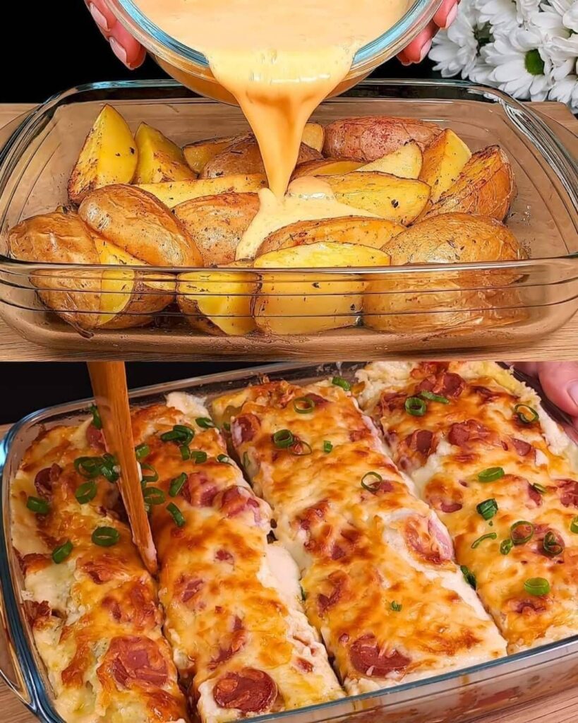 Savory Potato and Sausage Bake