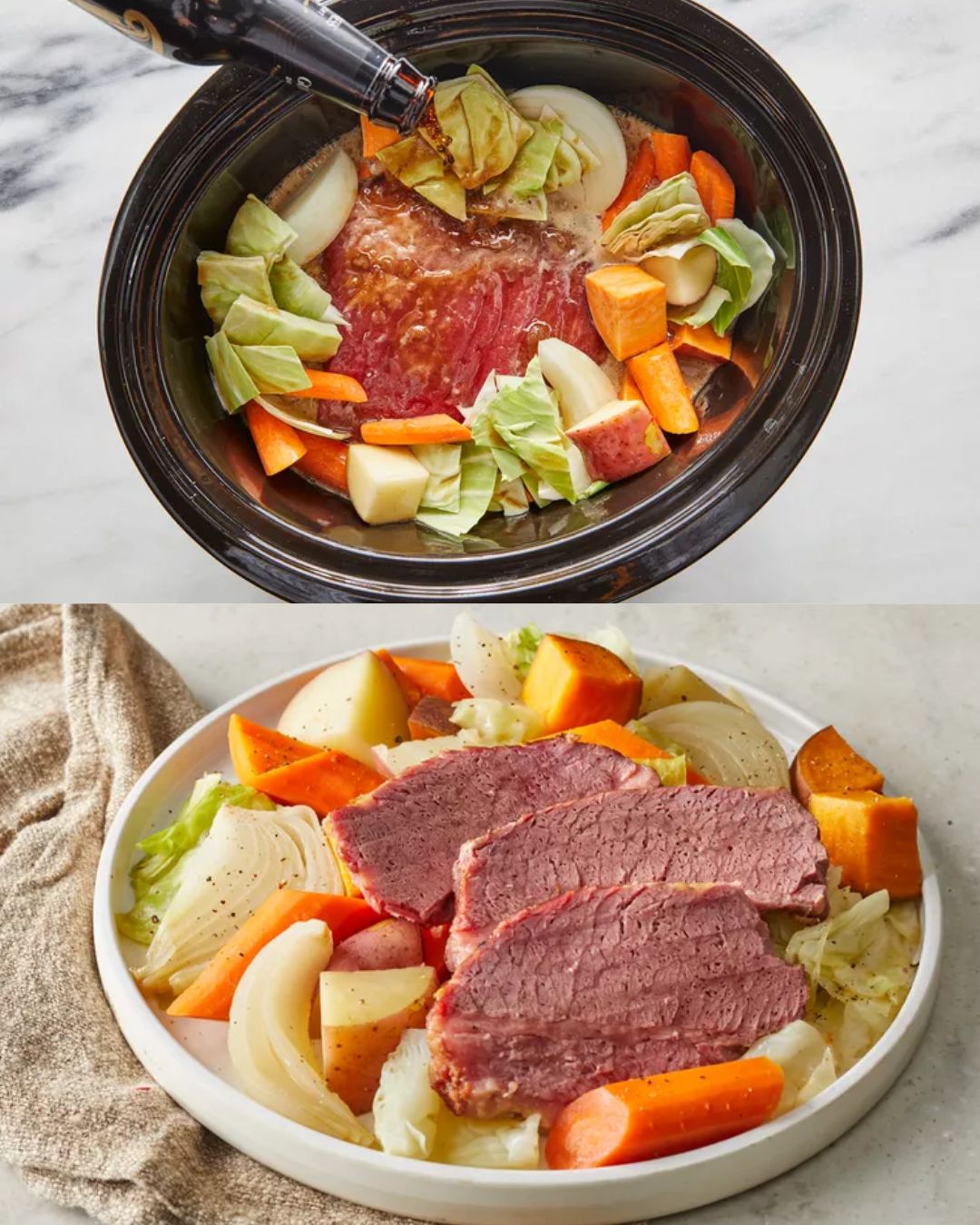 Irish Stout Corned Beef with Vegetables: A Timeless Hearty Feast