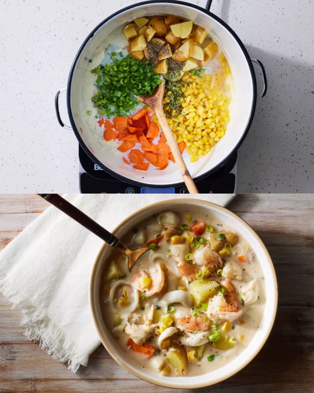 Seafood Medley Chowder: A Creamy, Hearty Ocean-Inspired Delight