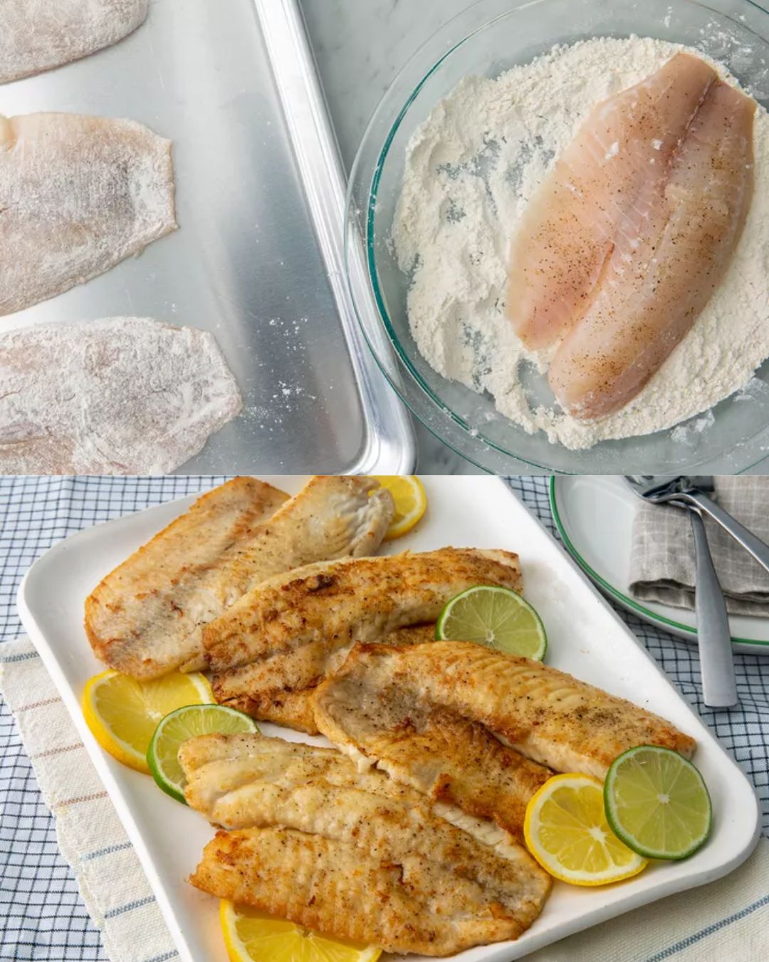 Classic Pan-Seared Tilapia with Lemon Butter Sauce