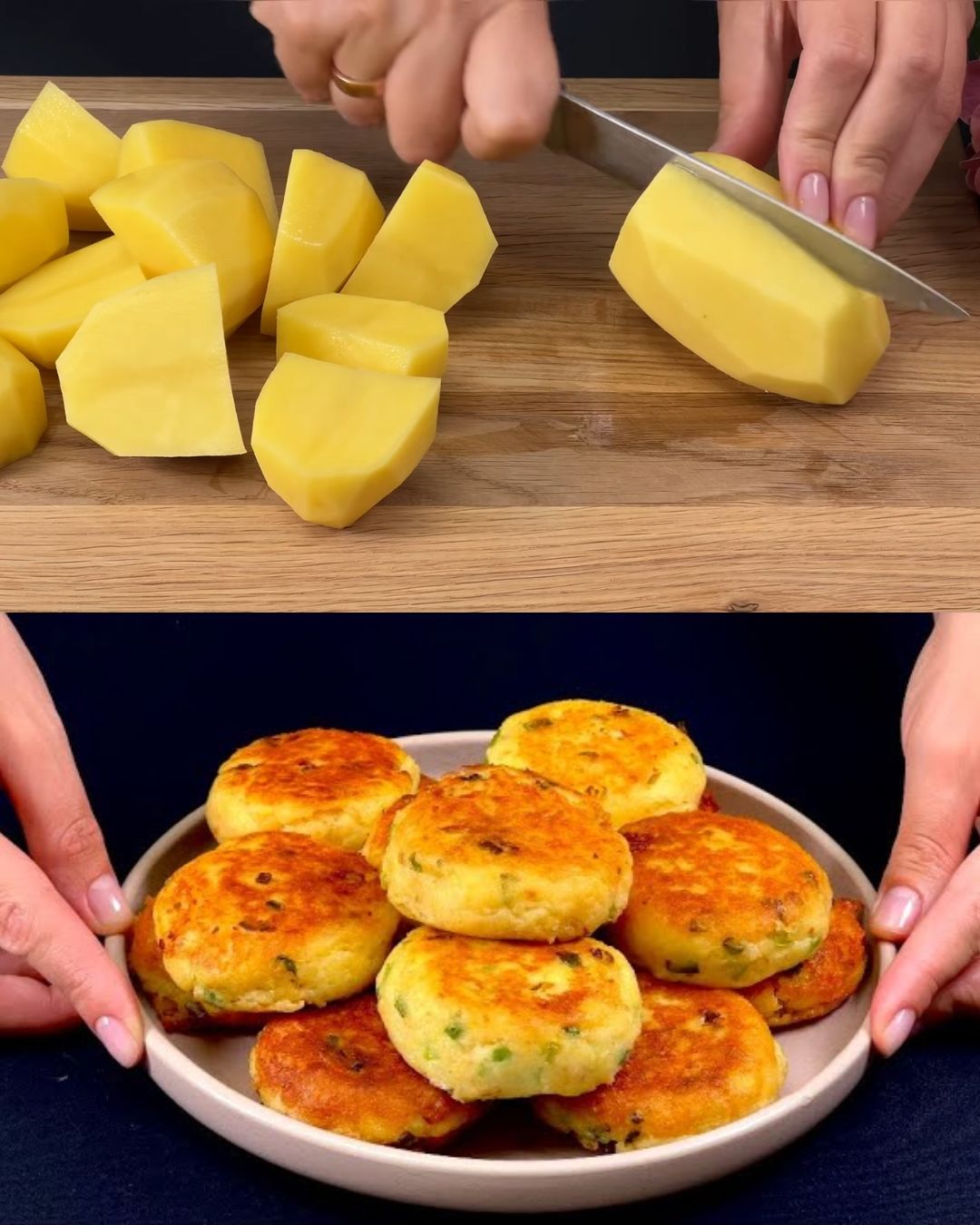 Crispy Potato Croquettes with Garlic-Dill Sauce