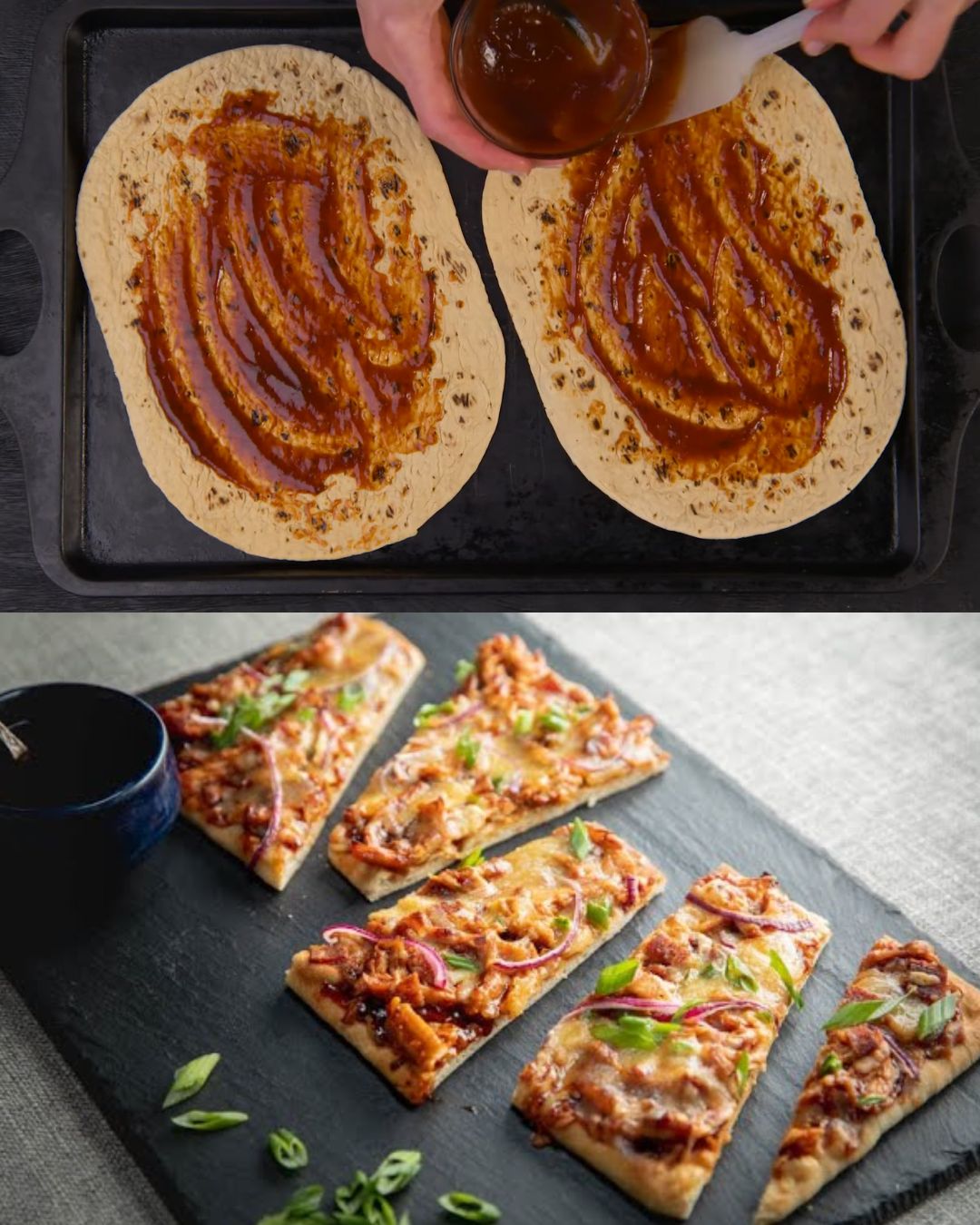 Smoky BBQ Chicken Flatbread Pizza