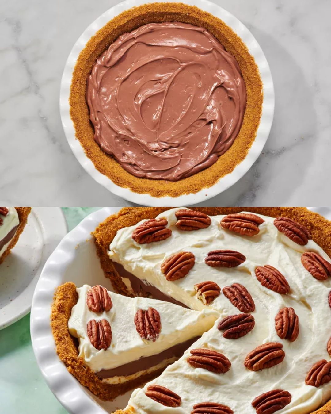 Chocolate Pecan Delight Pie
