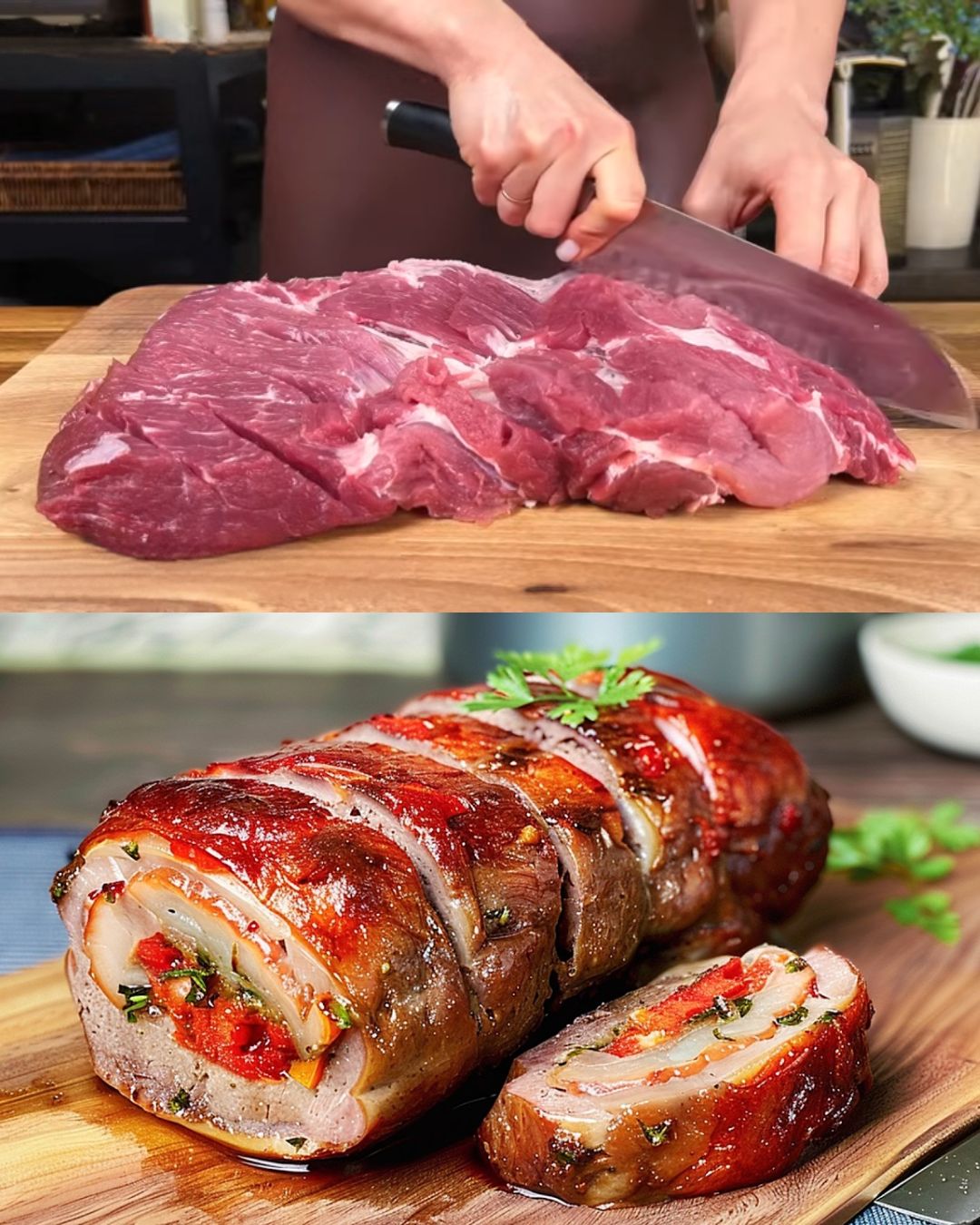 Classic Meatloaf with Potatoes and Honey-Mustard Sauce
