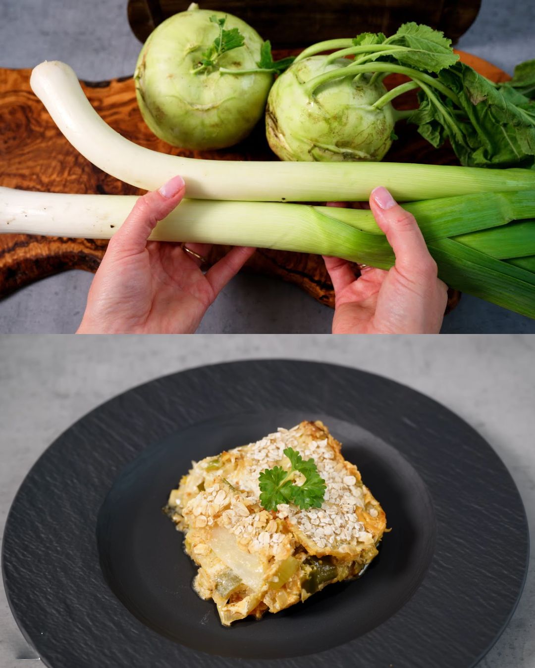 Creamy Vegetable Medley with Mustard and Oatmeal