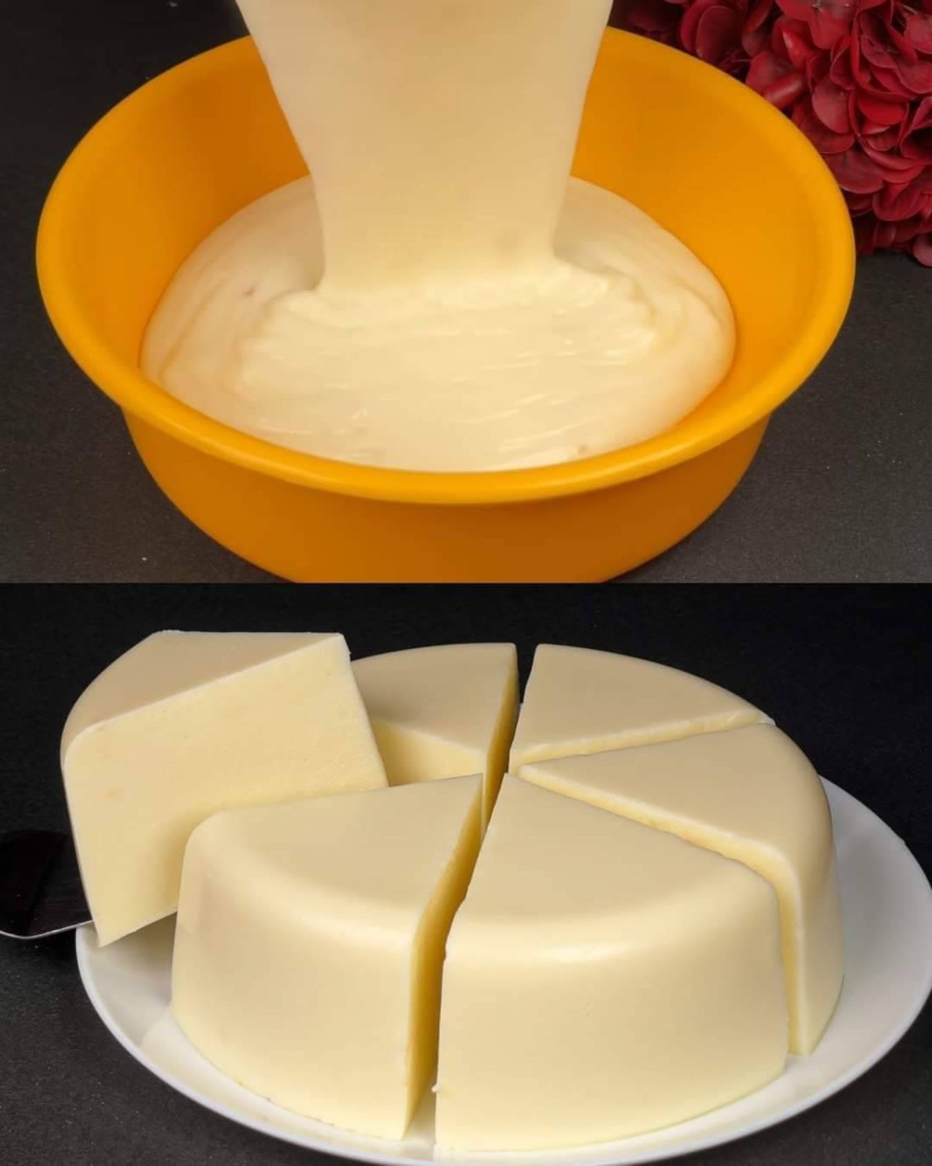 Cheesy Milk Pudding