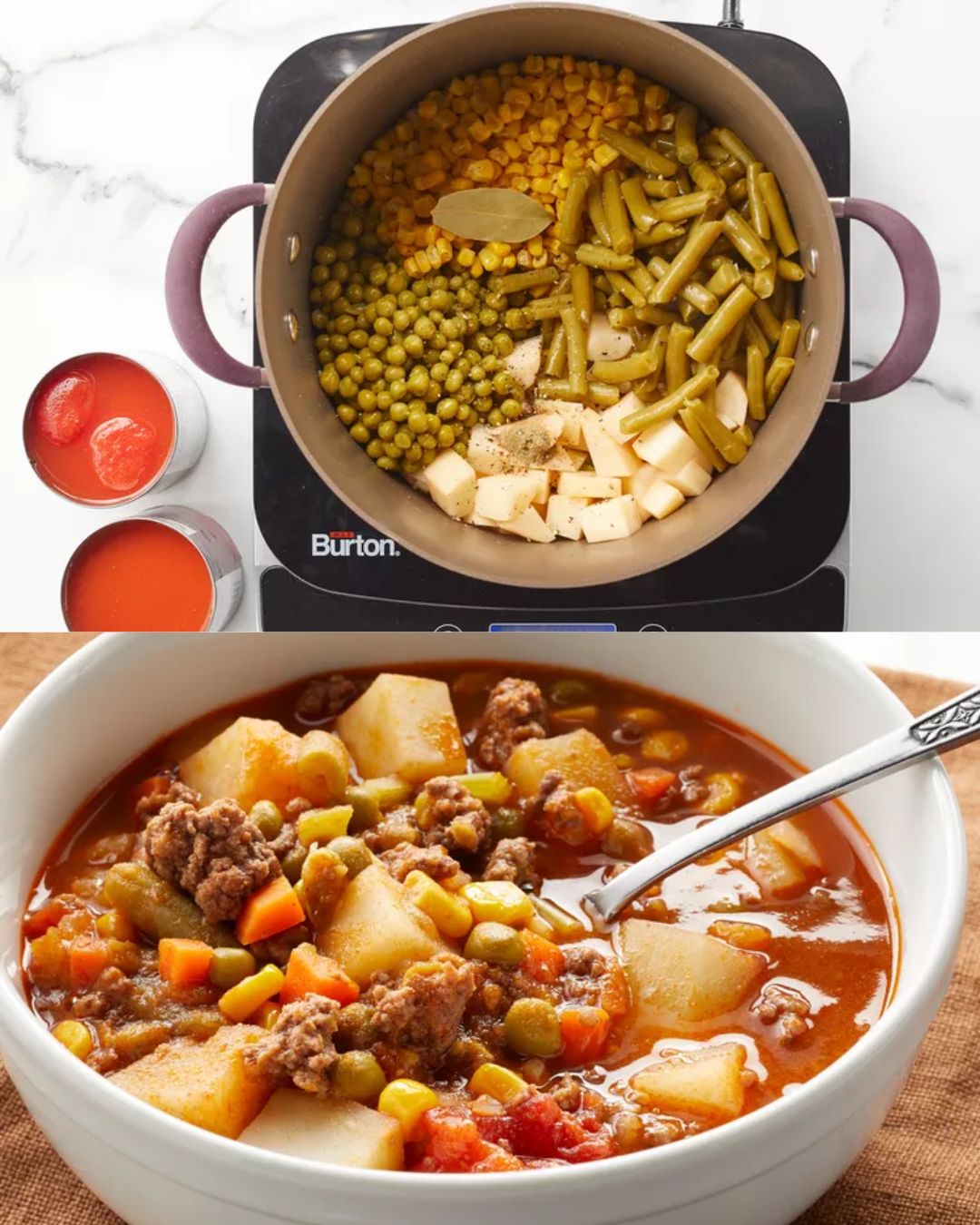 Hearty Ground Beef Vegetable Stew