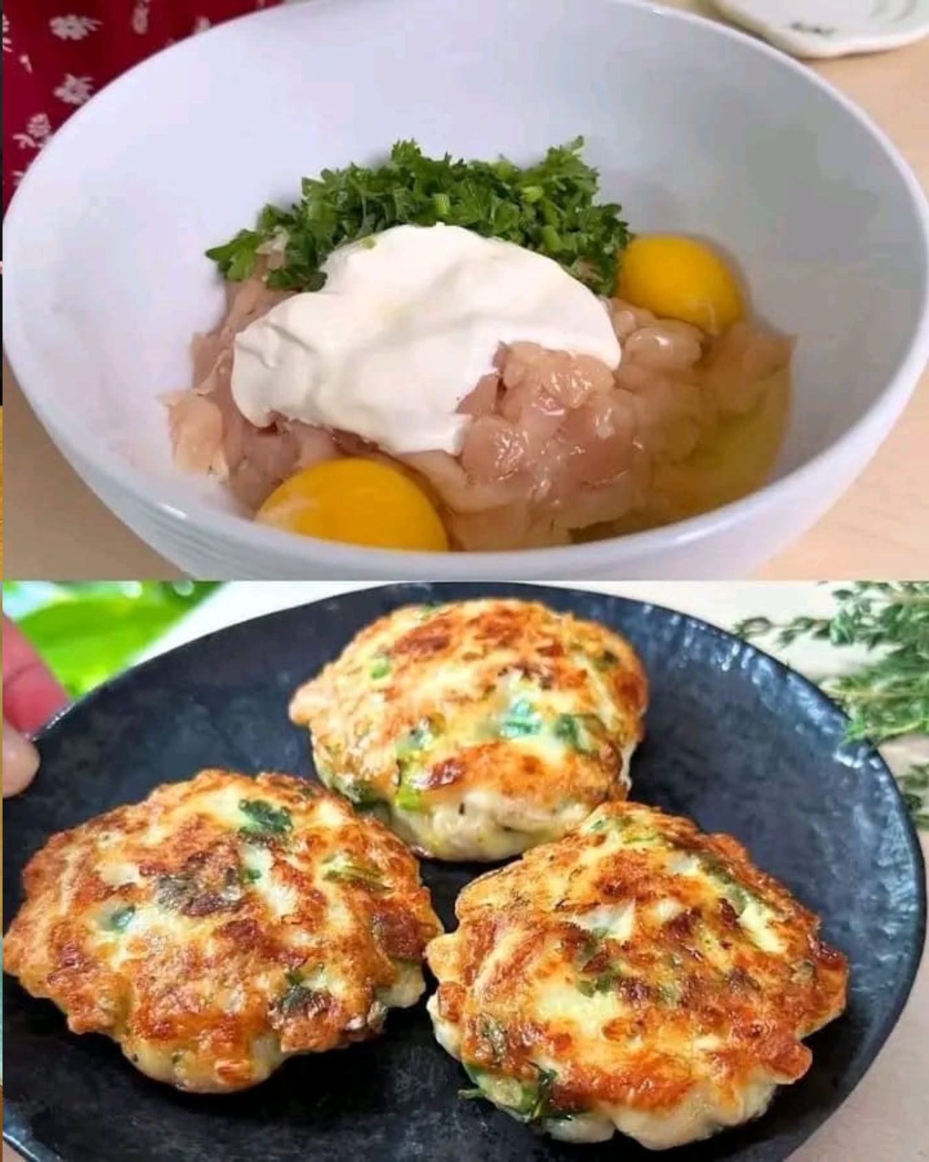 Juicy Chicken Patties with Garlic and Herb Seasoning