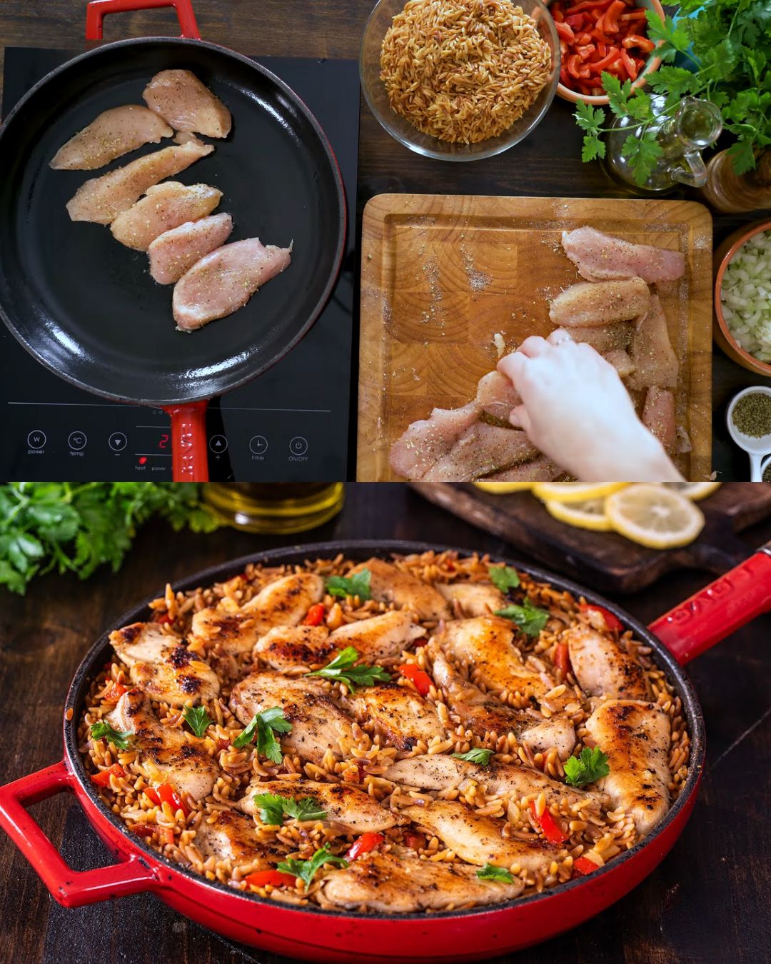 Toasted Orzo with Chicken: A Mediterranean Comfort Dish