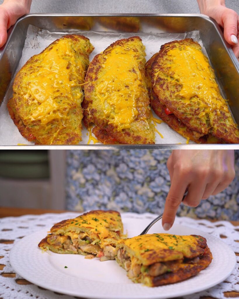 Hearty Vegetable and Chicken Casserole with Cheddar