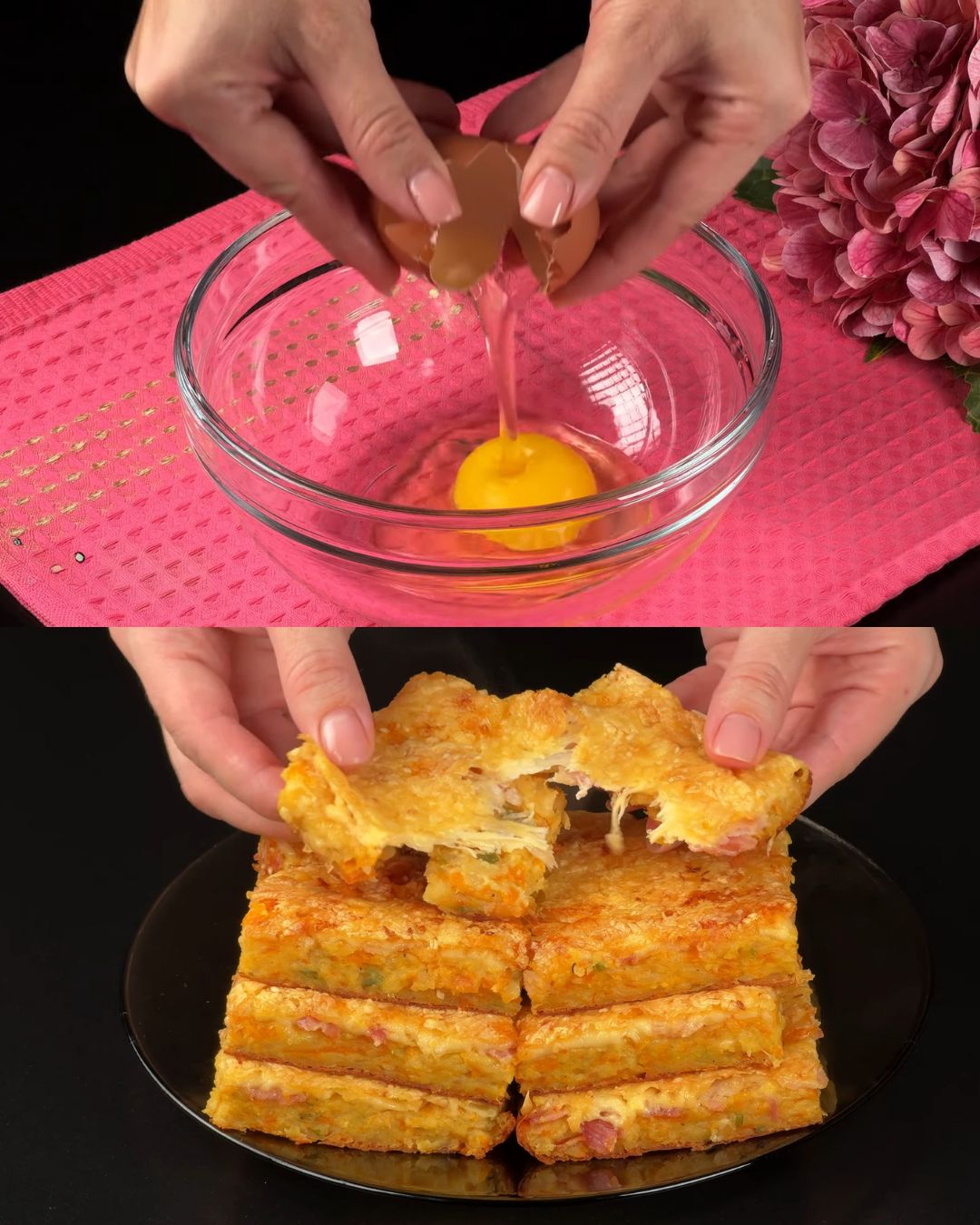 Savory Pumpkin and Potato Casserole with Bacon and Cheese