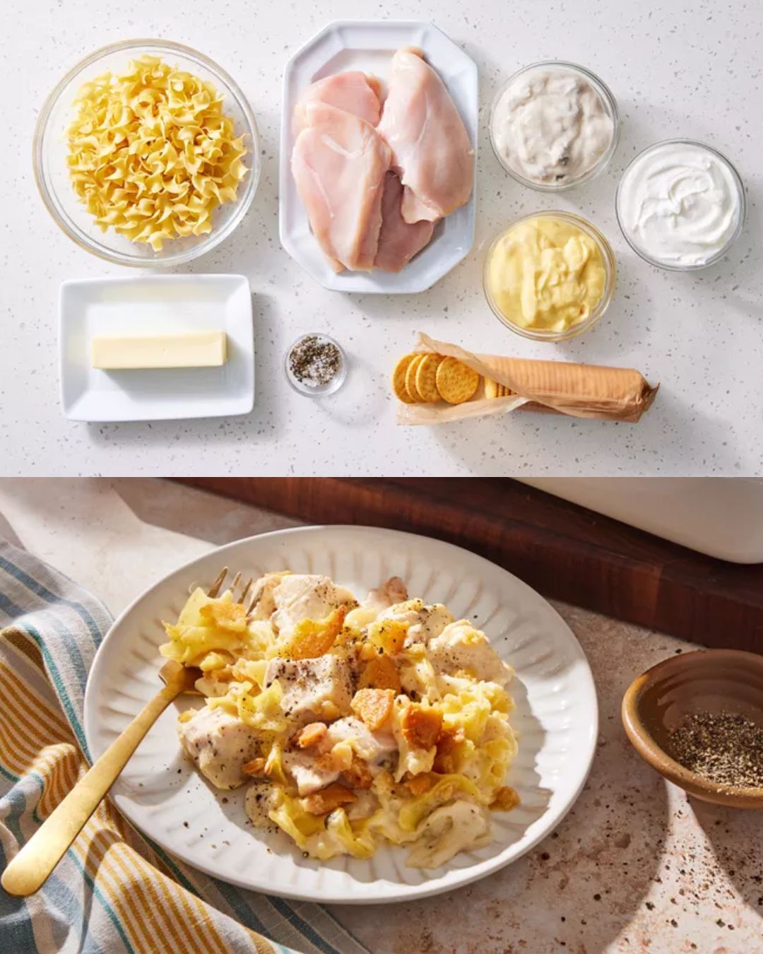 Creamy Chicken Noodle Casserole: A Timeless Comfort Food